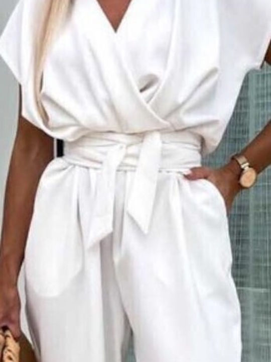 Women's One-piece Suit White