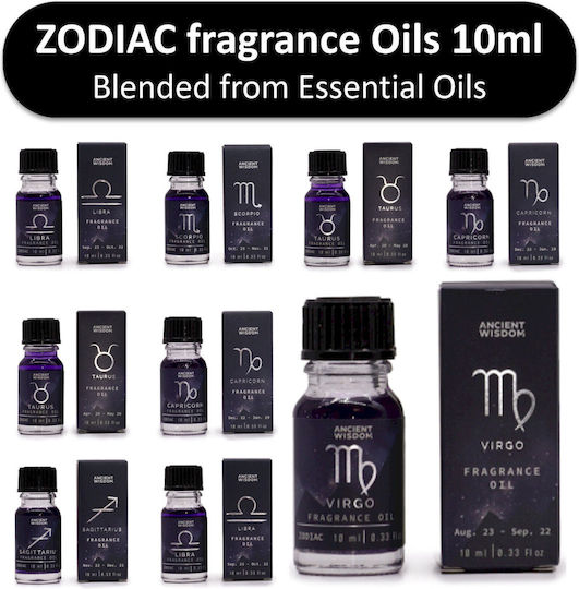 Ancient Wisdom Zodiac Fragrance Ароматично масло Знак на Близнаците 10мл 1бр AW-2237-7
