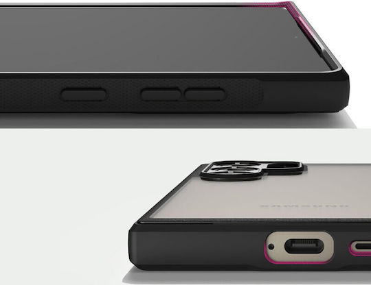 Ringke Back Cover din Plastic Negru (Samsung Galaxy S24 Ultra)