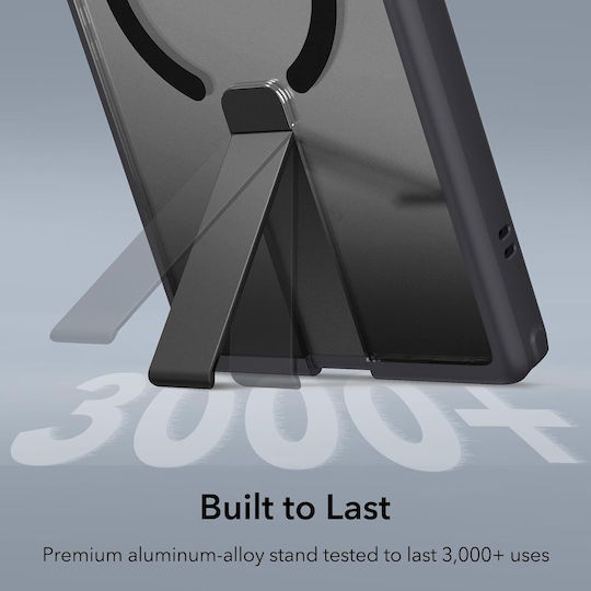 ESR Flickstand Boost Halolock Back Cover Plastic Frosted Black (Galaxy S24 Ultra)