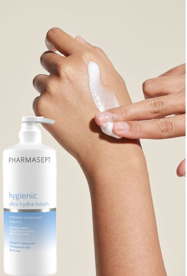 Pharmasept Hygienic Moisturizing Lotion Body with Hyaluronic Acid for Sensitive Skin 400ml