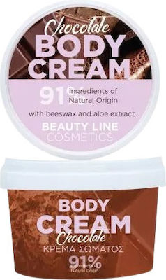 Beauty Line Chocolate Feuchtigkeitsspendende Creme Körper 250ml