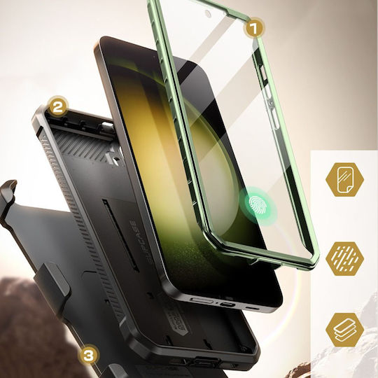 Supcase Unicorn Beetle Pro Back Cover Πλαστικό Πράσινο (Samsung Galaxy S24)