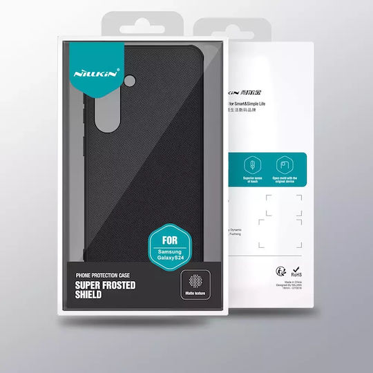 Nillkin Super Frosted Shield Pro Back Cover Plastic Negru (Samsung Galaxy S24)