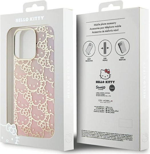 Hello Kitty Задна корица Пластмаса Розов (iPhone 14 Pro Max)