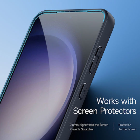 Dux Ducis Задна корица Силикон Черен (Samsung Galaxy S24)