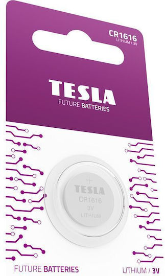 Tesla Batteries Lithium Watch Battery CR1616 3V 1pcs