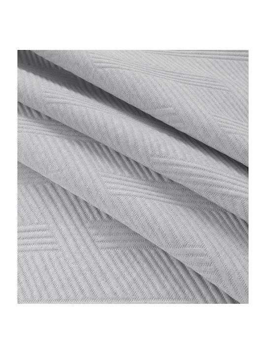 Beauty Home Pique Blanket Double 230x270cm Gray 11175YD-GRY