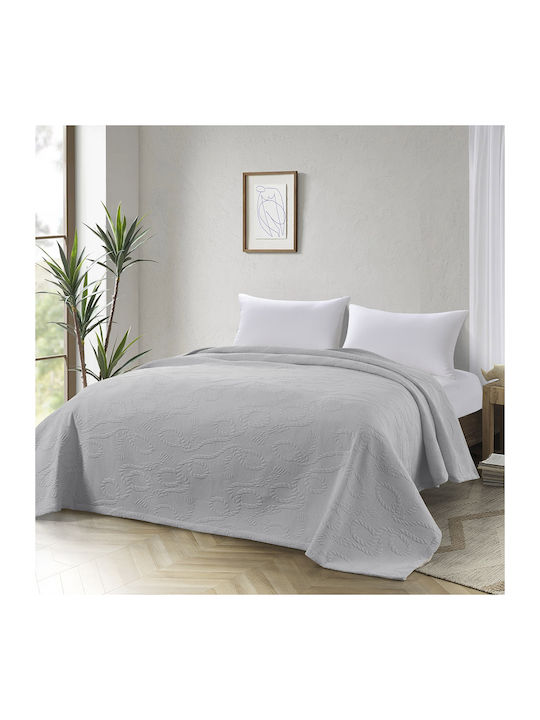 Beauty Home 11176 Blanket 100% cotton King Size 260x270cm. Grey