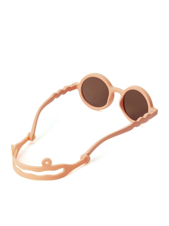 Olivio & Co Στρογγυλά Παιδικά Γυαλιά Ηλίου με Polarized Φακό Κίτρινα