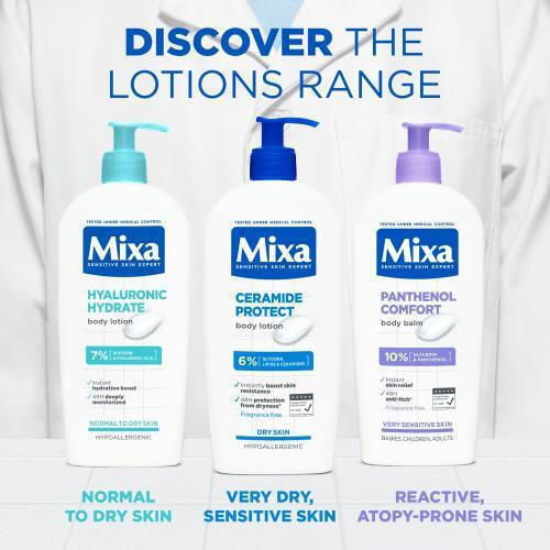 Mixa Ceramide Protect Хидратиращ Лосион за тяло за суха кожа 400мл