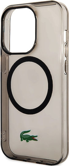 Lacoste Back Cover Πλαστικό Μαύρο (iPhone 15 Pro Max)
