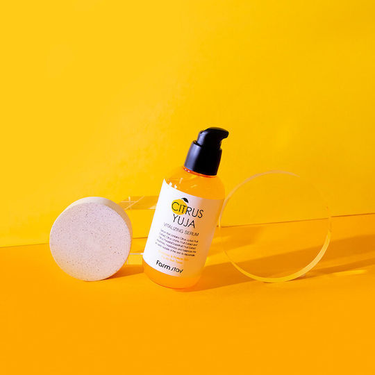 Farm Stay Citrus Yuja Anti-aging Serum Face with Vitamin C & Niacinamide 100ml