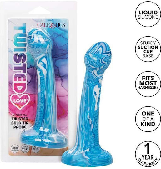 Calexotics Ρεαλιστικό Dildo Μπλε 17cm