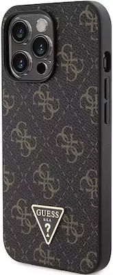 Guess Back Cover Δερματίνης Μαύρο (iPhone 13 Pro)