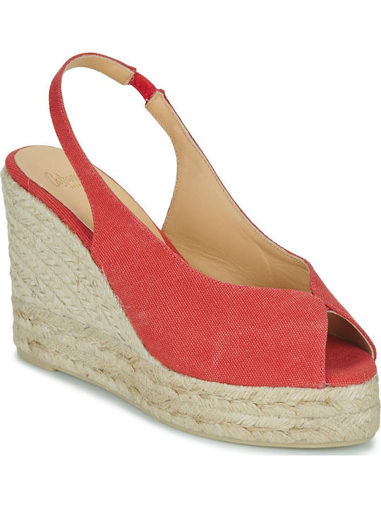 Barbara Platforme Dama În Tip Espadrile Roz