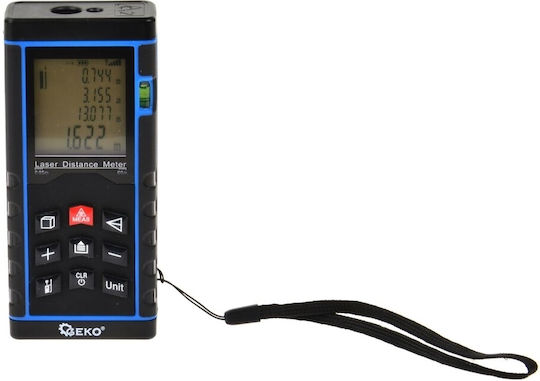 Geko Μέτρο Laser G03350 με Δυνατότητα Μέτρησης 40m