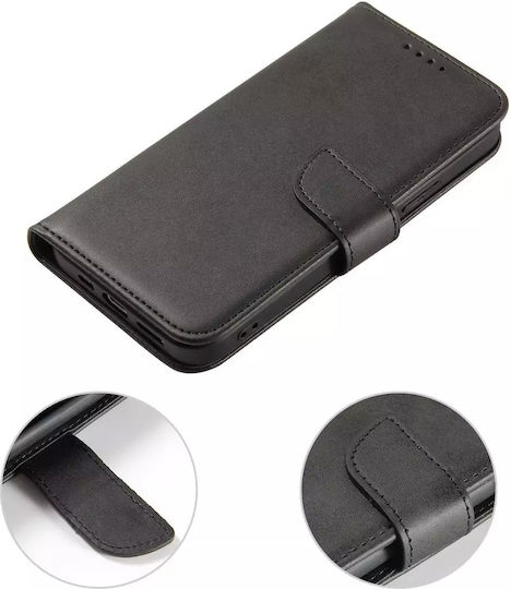Hurtel Magnet Wallet Σιλικόνης Μαύρο (Xiaomi 14 Pro)