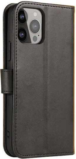 Hurtel Magnet Wallet Piele artificială Negru (Huawei Nova 12 Pro)