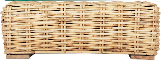 Маса За сядане Външно Пространство Стабилна Tropel Mango wood 110x60x40бр
