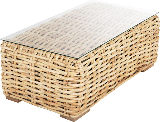 Маса За сядане Външно Пространство Стабилна Tropel Mango wood 110x60x40бр