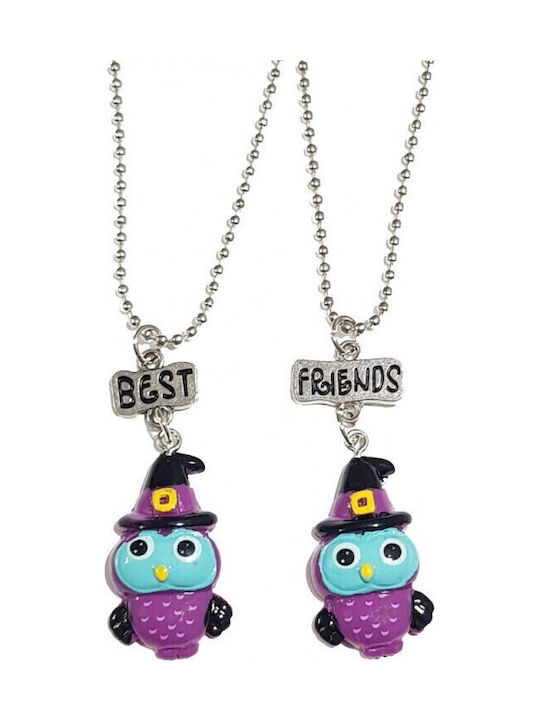 Set 2 Pendants Pendants Best Friends Bff Bufnite Bff553