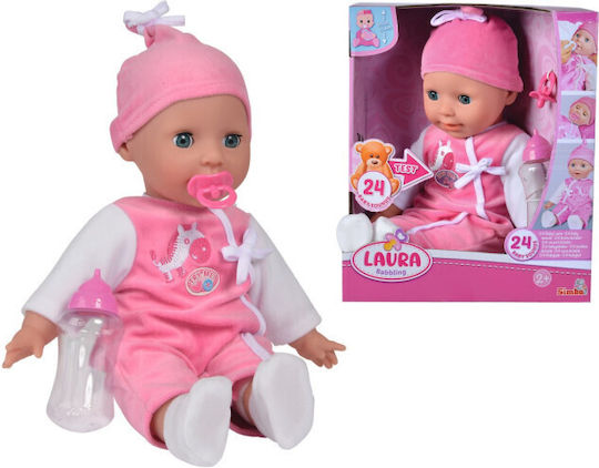 Simba Laura Baby Doll (GER) for 2+ Years 38 cm