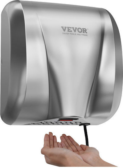 Vevor Hand Dryer Stainless Steel with Sensor in Silver Colour 1.8kW BGSGSJBXGZDGAR9TKV2