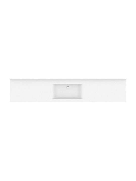 Sanitec Wave Single 701 Aufgesetztes Waschbecken Porzellan 151cmcm White