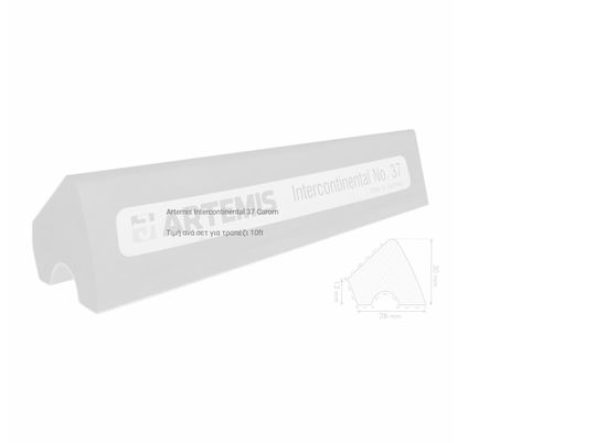 Artemis Λάστιχα Σετ Σπόντας Μπιλιάρδου Artemis Intercontinental 37 Carom Αξεσουάρ Μπιλιάρδου 1τμχ 7138