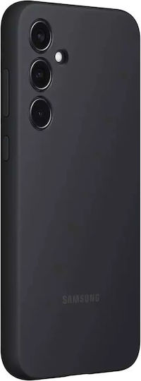 Samsung Back Cover Σιλικόνης Μαύρο (Galaxy A35)