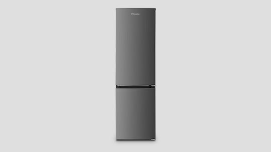 Inventor Ψυγειοκαταψύκτης 253lt NoFrost Υ181xΠ55xΒ60εκ. Inox PSC18155IN