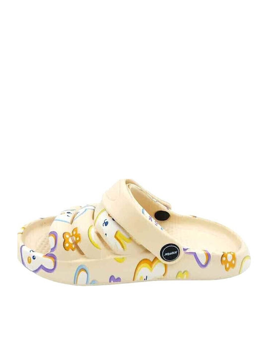 Kids' Slides Beige