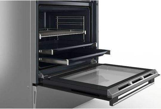 Bosch Herd 63Es mit Keramikkochfeldern B60cm. Inox