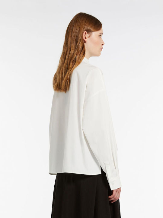 Weekend Maxmara Women's Long Sleeve Shirt White