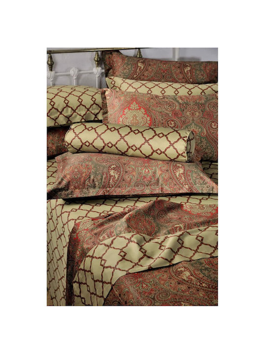 Down Town Home Sheet Sets Single 175x255cm. 693 Beige 3pcs