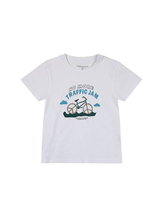 Energiers Παιδικό T-shirt Λευκο
