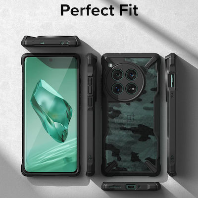 Ringke Fusion X Back Cover Black (OnePlus 12)