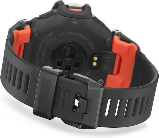 Casio G-Shock GBD-H2000-1AER 60mm Waterproof Smartwatch with Heart Rate Monitor (Black)