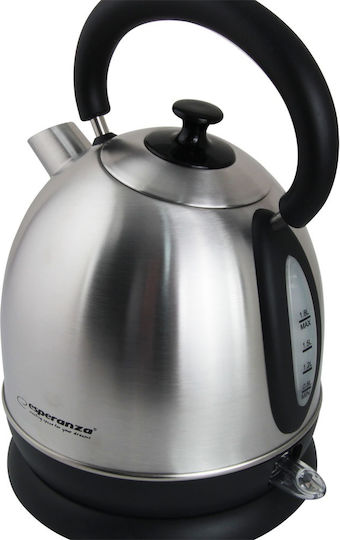 Esperanza Βραστήρας 1.8lt 2200W Inox Λευκό