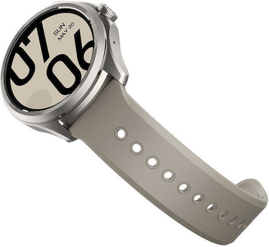 Ticwatch Pro 5 Алуминий 48мм Смартчасовник с Пулсомер (Пясъчник)