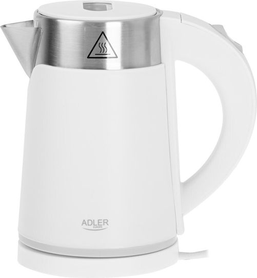 Adler Βραστήρας 6lt 1372W Λευκός