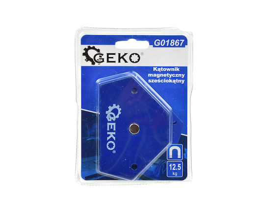 Geko G01867 Γωνία Συγκόλλησης με Μαγνητική Ικανότητα 12.5kg & Γωνίες 30° / 45° / 60° / 75° / 90° / 135°