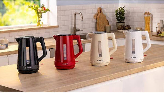 Bosch MyMoment Електрическа Кана 1.7л 2400W Бял