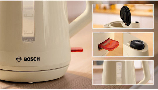 Bosch MyMoment Kettle 1.7lt 2400W Beige