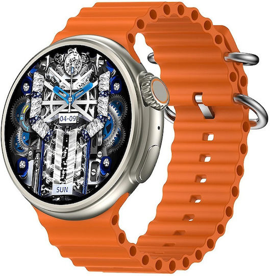 Z78 Ultra 49mm Smartwatch (Portocaliu)