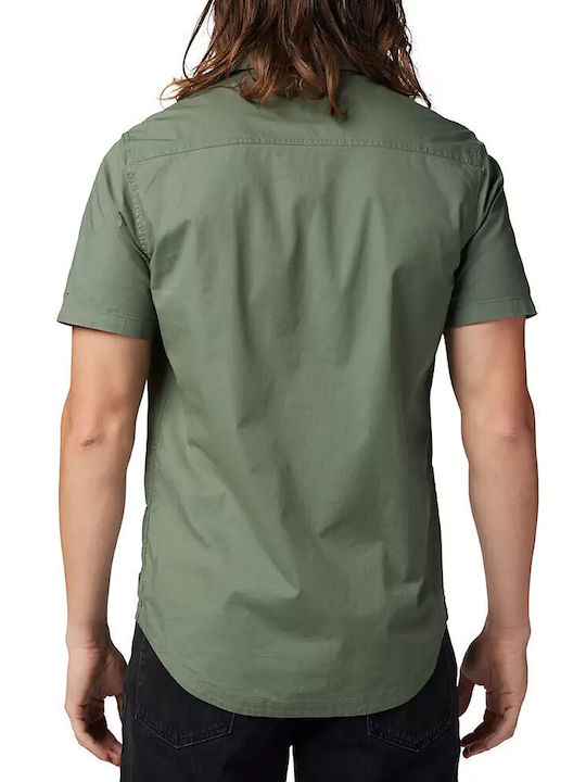 Fox Men's Shirt Short Sleeve Hunter Green