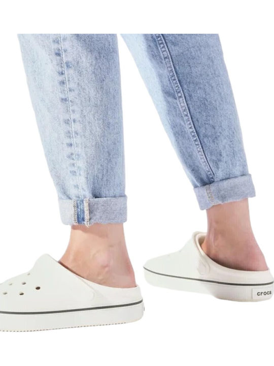 Crocs Off Court Σαμπό Λευκά