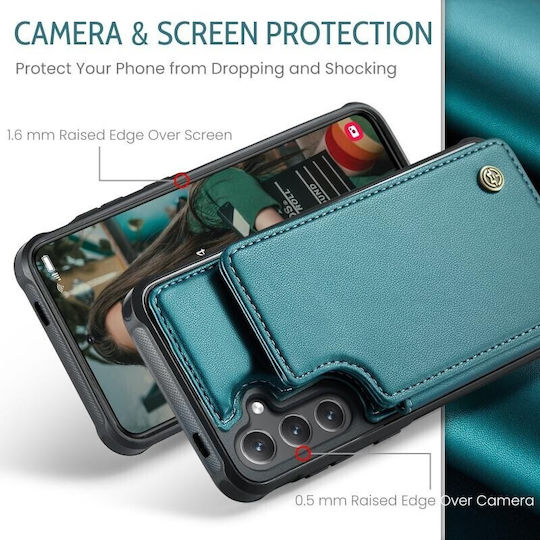 Luminus Brieftasche Kunststoff Grün (Galaxy S24Nokia C22)