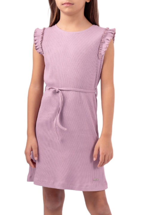 Evita Children's Dress Pink